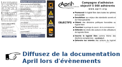 Image d'illustration pour diffusion de documentation April