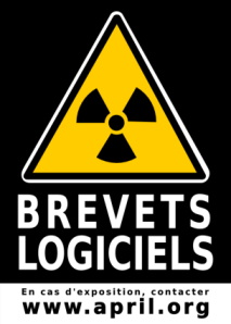 Autocollant brevets logiciels